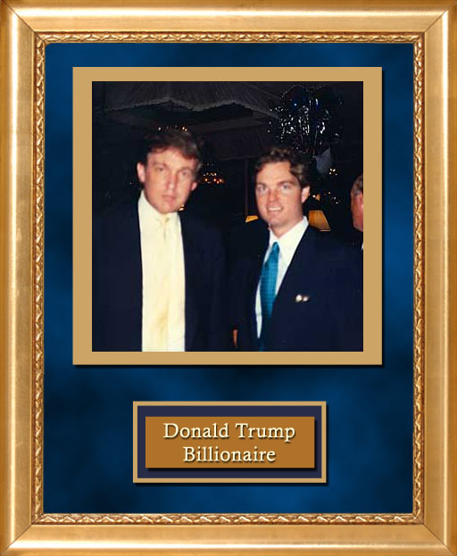 Craig Keeland with Donald Trump, Billionaire