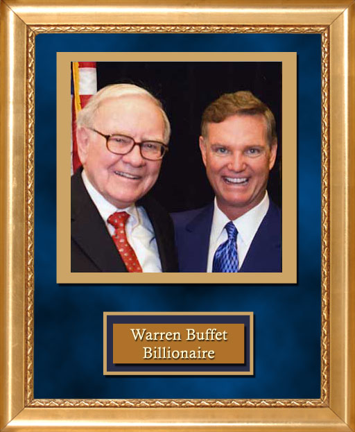 Craig Keeland with Warren Buffet, Billionaire