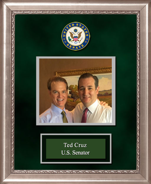 Craig Keeland with  Ted Cruz U.S. Senator