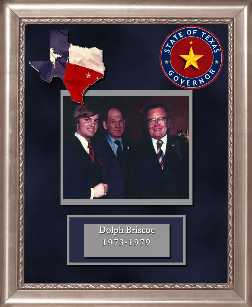 Craig Keeland with  Dolph Briscoe Governor of Texas 1973 to 1979
