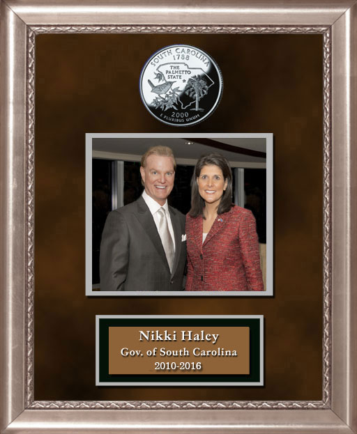 Craig Keeland with  Nikki Haley – South Carolina Governor