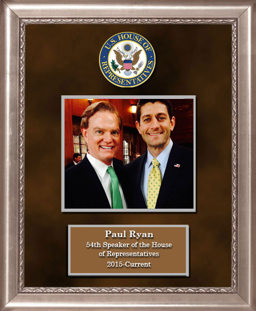 Craig Keeland with Speaker of the House of Representatives, Paul Ryan