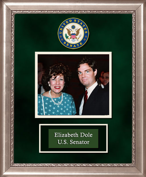 Craig Keeland with  U.S. Senator Elizabeth Dole