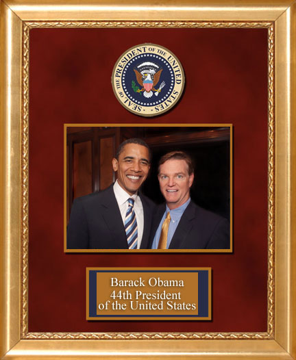 Craig Keeland with  Barack Obama 44th President of the U.S.
