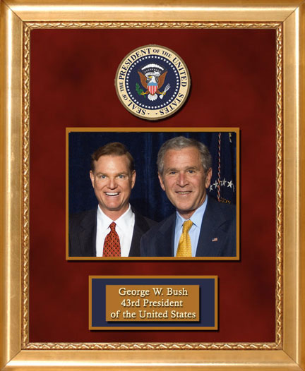 Craig Keeland with  George W. Bush 43rd President of the U.S.