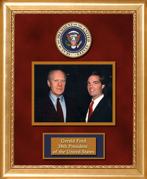 Craig Keeland with  Gerald Ford 38th President of the U.S.