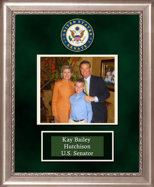 Craig Keeland with  U.S. Senator Kay Bailey Hutchison