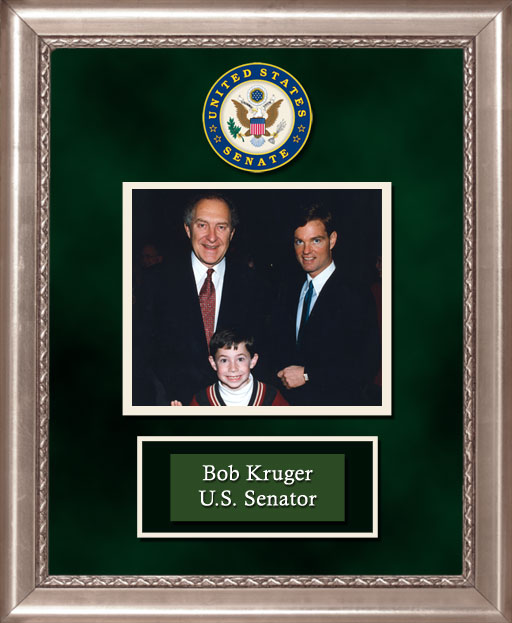 Craig Keeland with  U.S. Senator Bob Kruger