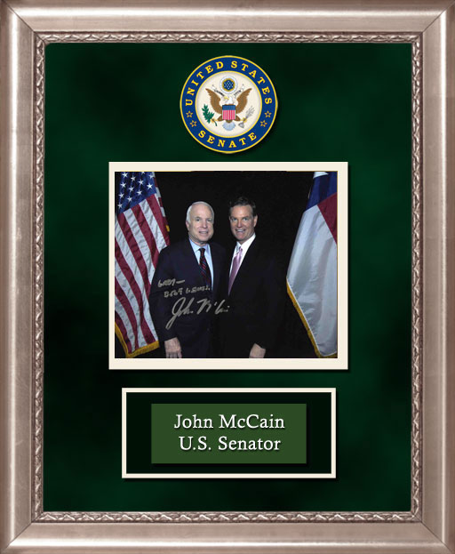 Craig Keeland with  U.S. Senator John McCain