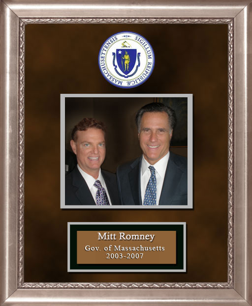 Craig Keeland with  Mitt Romney Governor of Massachusetts 2003 - 2007