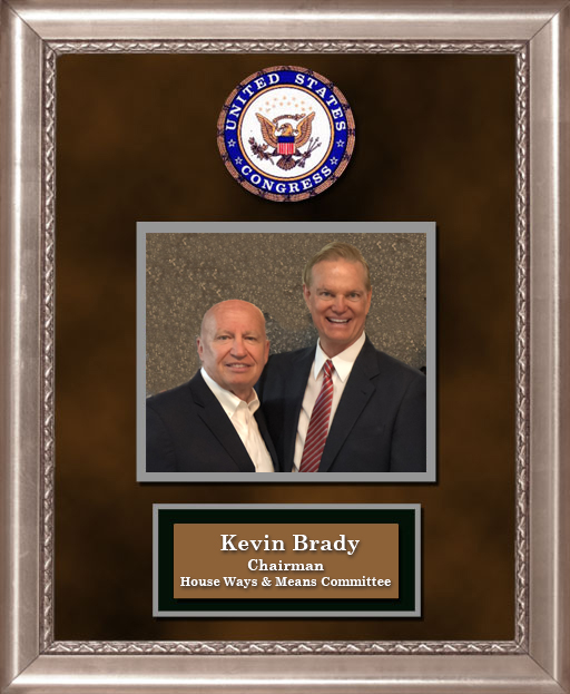 Craig Keeland with  U.S. Congressman Kevin Brady
